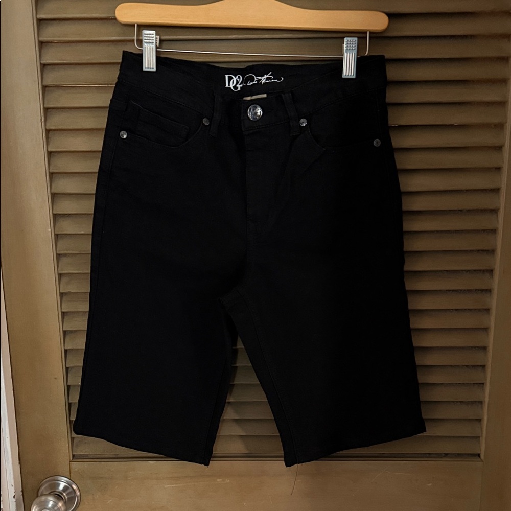 Black Denim DG2 Shorts
